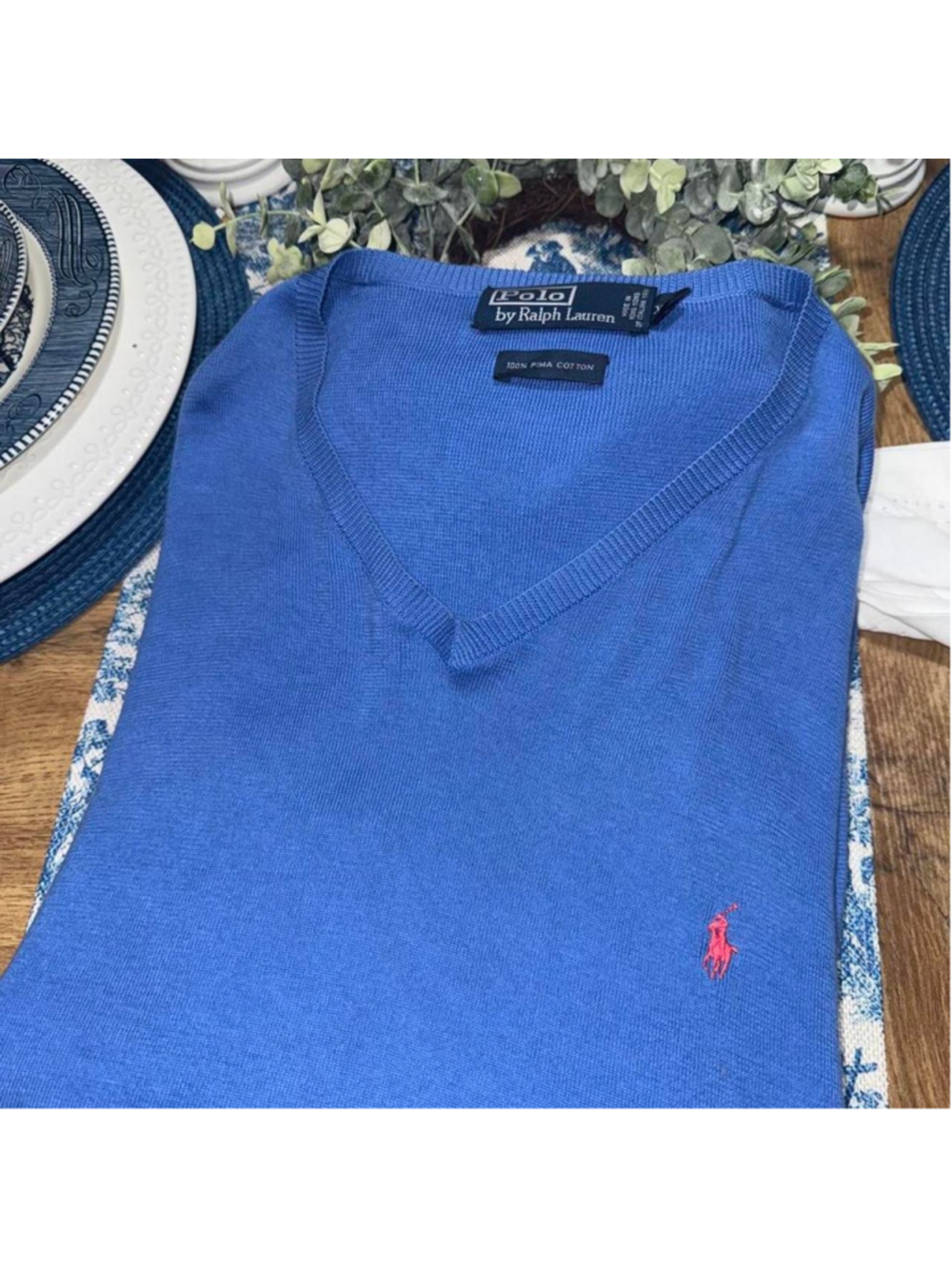 Men’s vintage Ralph Lauren v-neck sweater